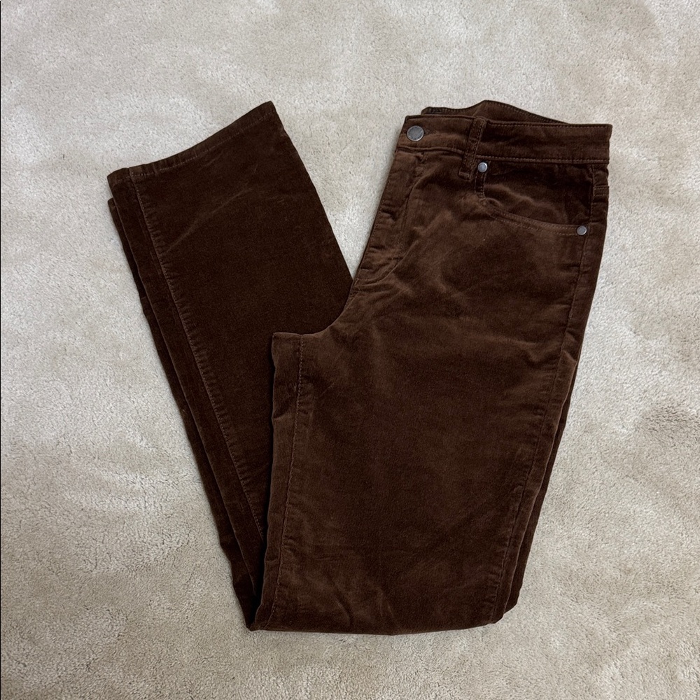 Well Worn Brand Women's Brown Corduroy Pants